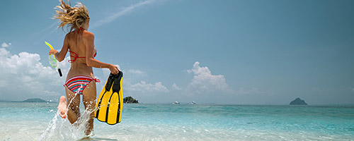 Finden Sie Hotels, welche sich gut für Schnorchel Ausflüge in die Unterwasserwelt eignen
