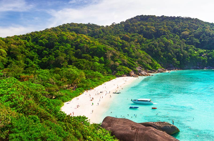 Schnorcheln Similan Islands traumstrand sand korallen