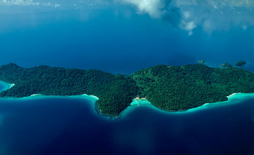 Thailand Insel Aerial