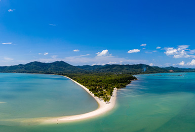 Insel Koh Yao Thailand Aerial