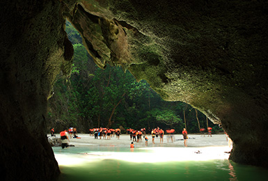 Höhle Koh Muk Thailand Emerald Cave Koh Muk Thailand