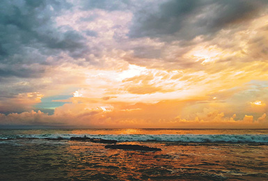 Koh Jum Sonnenuntergang