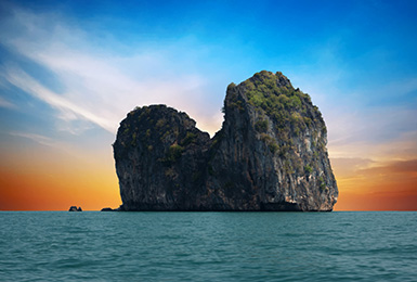 Felsen Insel koh ngai Koh ngai felsen