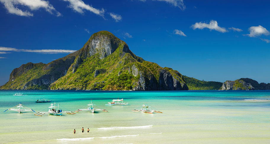 El Nido bei Palawan Philippinen - Wunderschöne Strände und Inseln