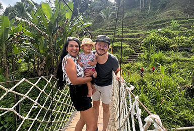 Mit Baby zu den Reisterassen Bali Reisen Reisterassen Tegalalang